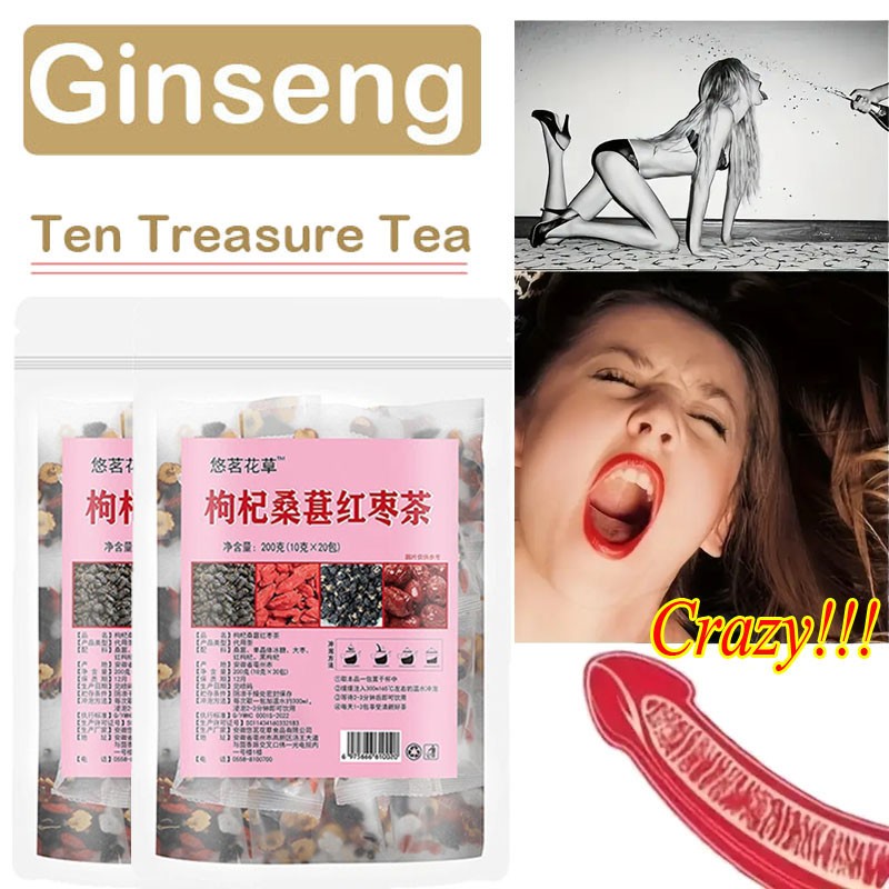 20pcs Ginseng Five treasure tea , Kidney tea ,liver tea , red date kidney health