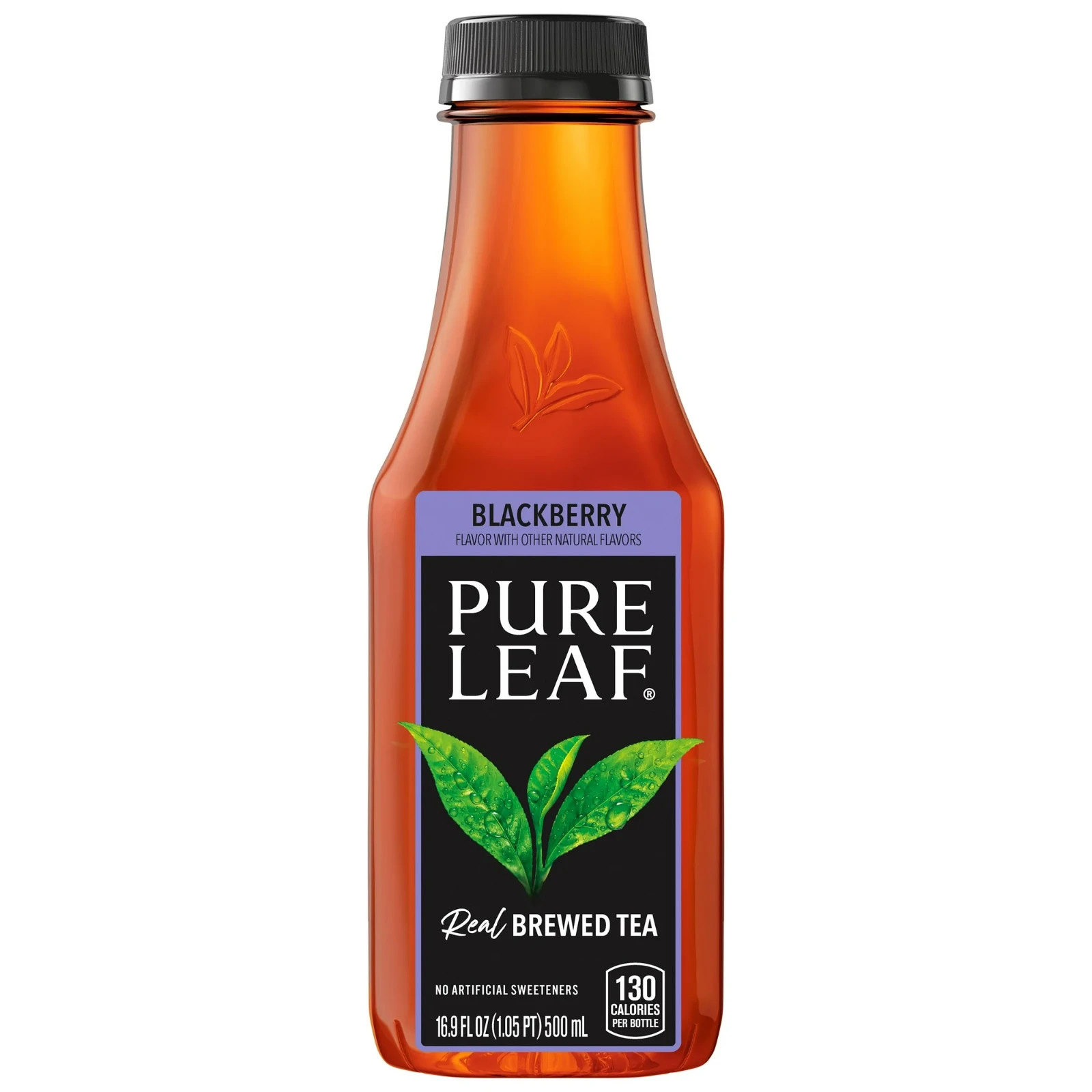 Pure Leaf Real Brewed Tea Blackberry 16.9 Fl Oz, 6 Count