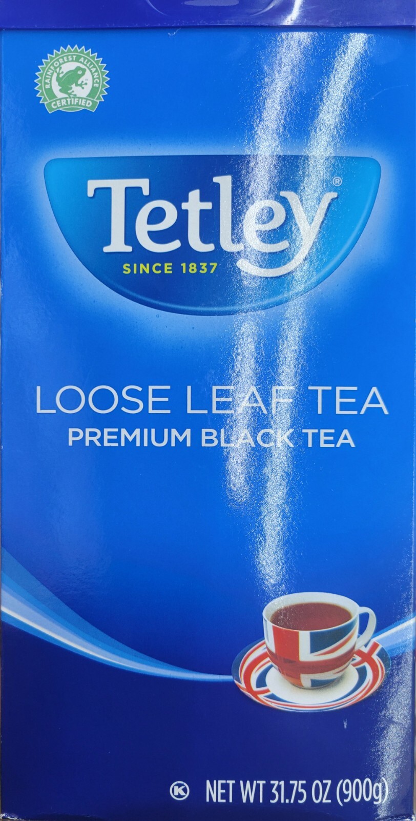 Tetley Premium Loose Leaf Black Tea 900g (31.75oz) | 2 PACK OFFER | Free Ship