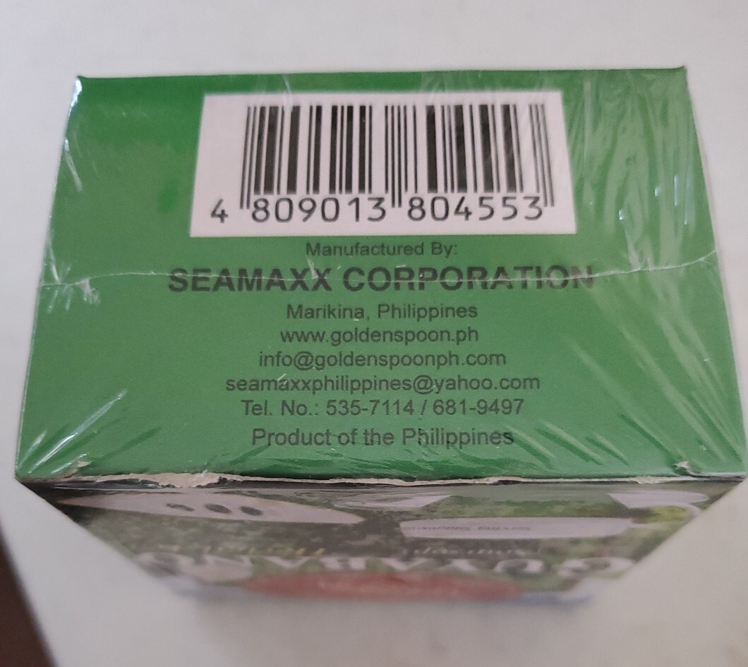 Golden Spoon GUYABANO Herbal Tea 24g X 12 Teabags