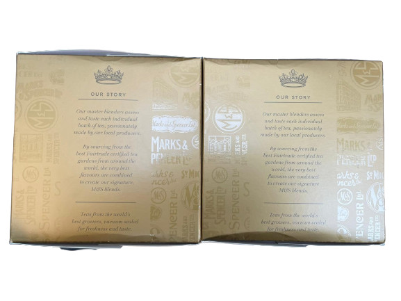 Luxury Gold Tea M&S 1.5kg 480 Teabags Jumbo Pack FRESH BLEND STRENGTH 4 BODIED