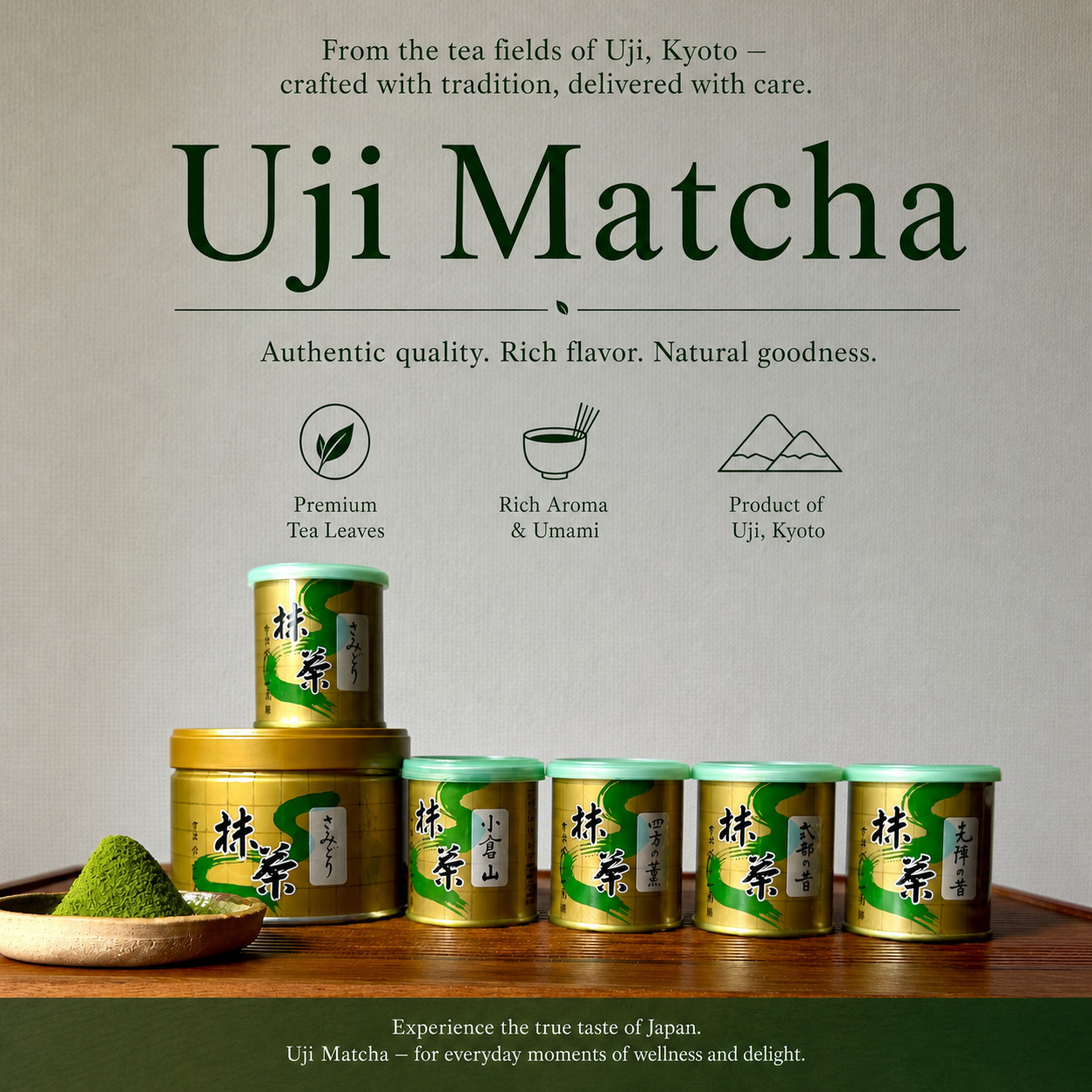 Uji Matcha Yamamasa Koyamaen Ogurayama Powder Tin Japan Multi Options