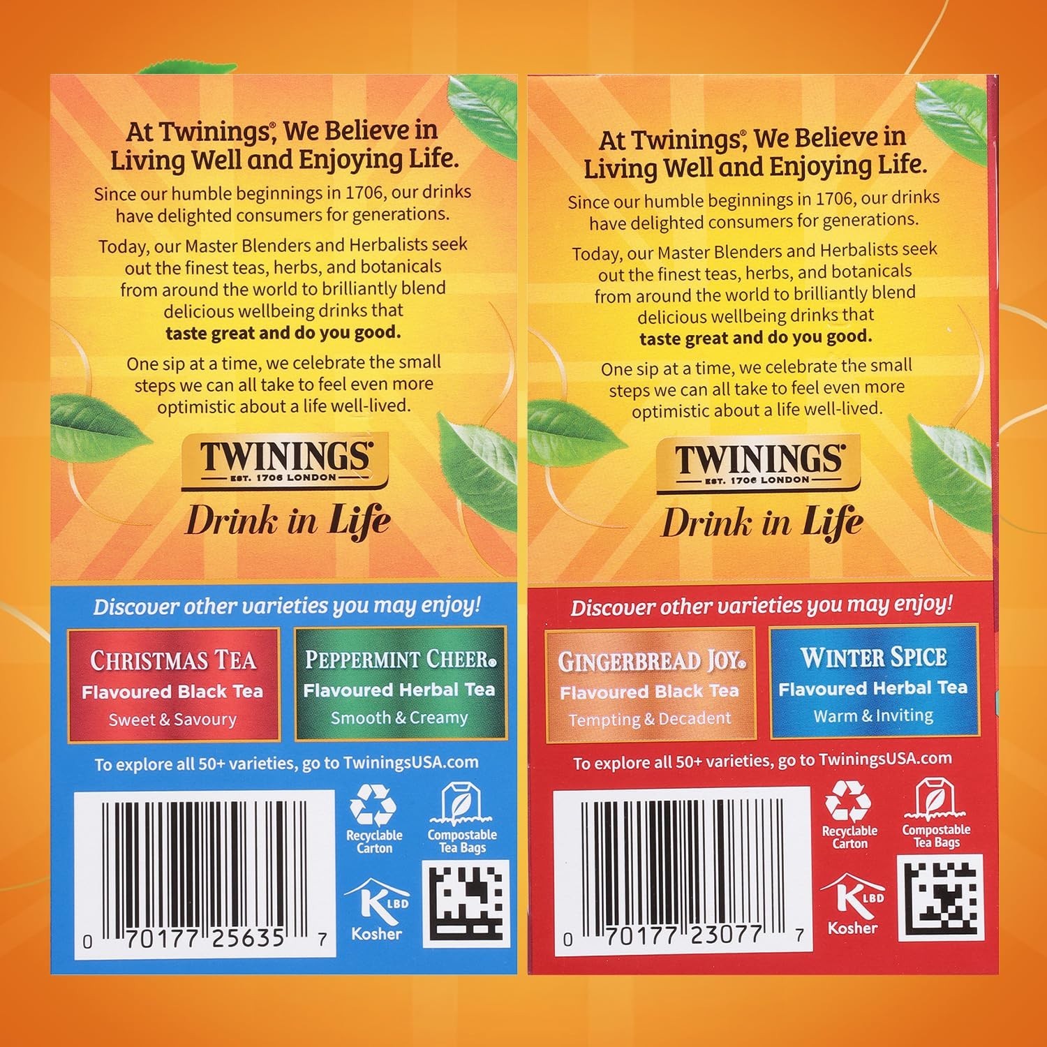 Celebrate the Season with Sweet & Spicy Tea Duo – Caffeinated & Herbal Bliss