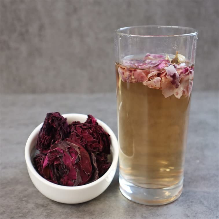 Royal Seafood USA Yunnan Red Rose Edible Rose Tea Dried Flowers 2oz 九龍堂 墨红玫瑰花 玫瑰