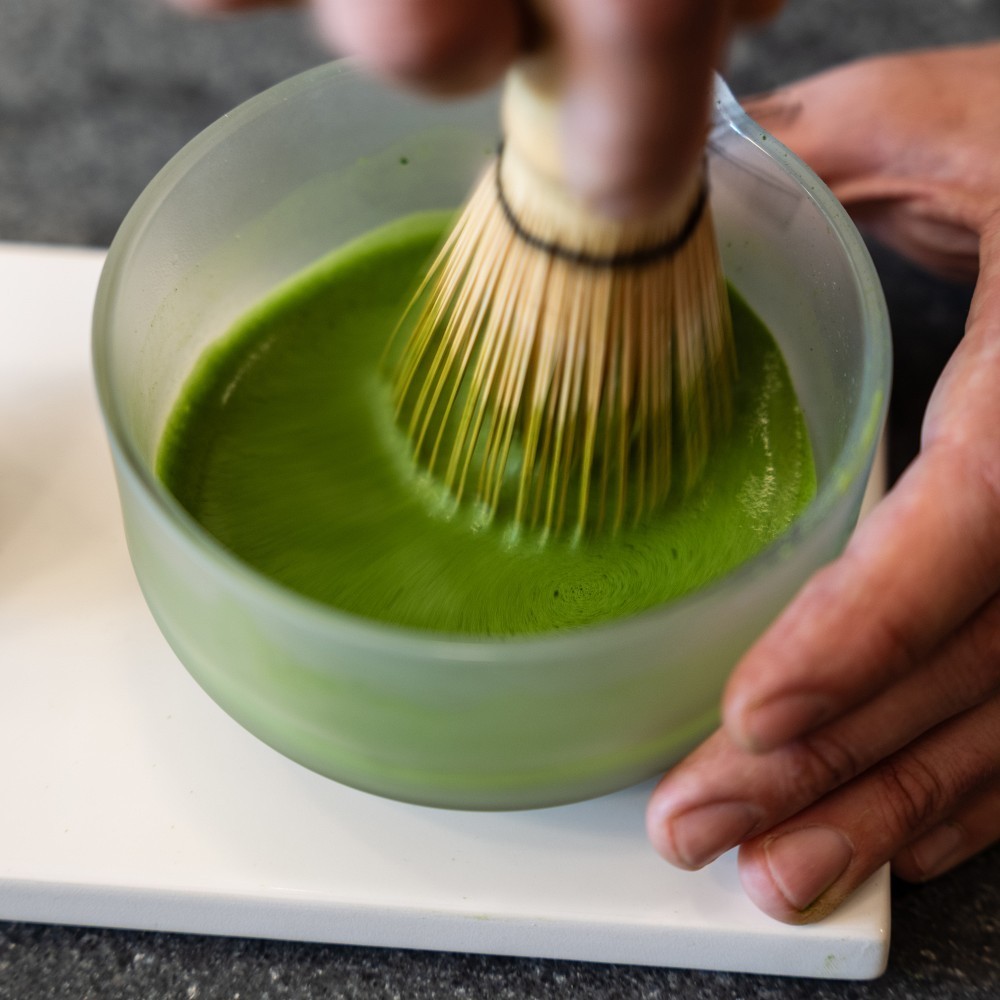 Fellow Matcha Tea Making Kit Shizuku Bowl Bamboo Chasen Whisk & Sifter Set