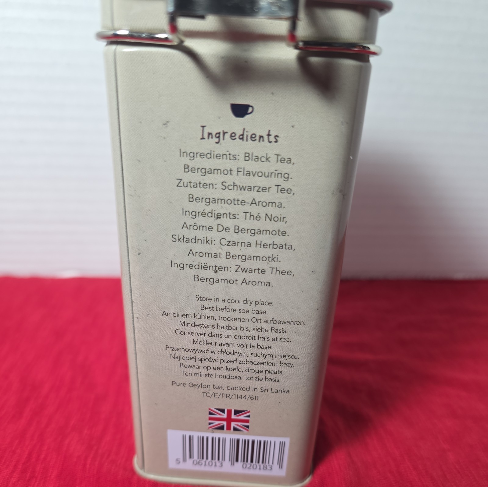 New Charbrew Winnie The Pooh Earl Grey Tea 60 Bags Exp. 6/28 Locking Tin