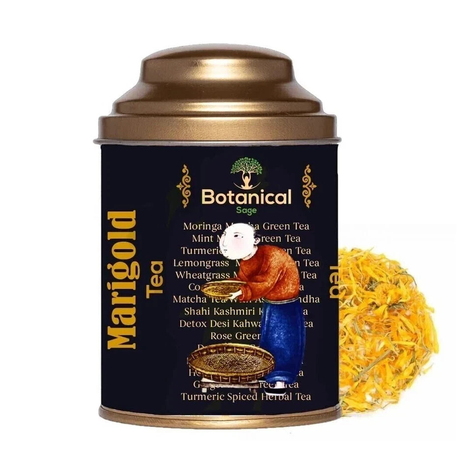 Botanical Sage- Marigold Tea 50g free shipping world wide