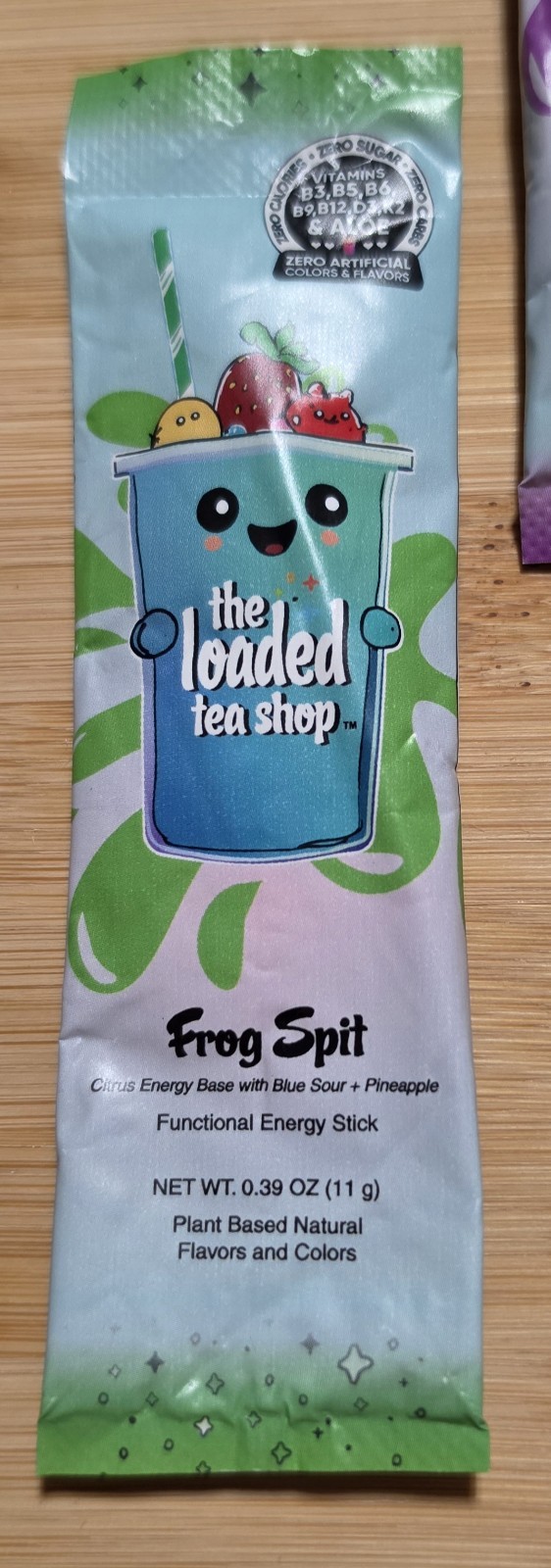 The Loaded Tea Shop Clean Energy Sticks, Zero Sugar Vegan, Gluten Free, 0.39 oz