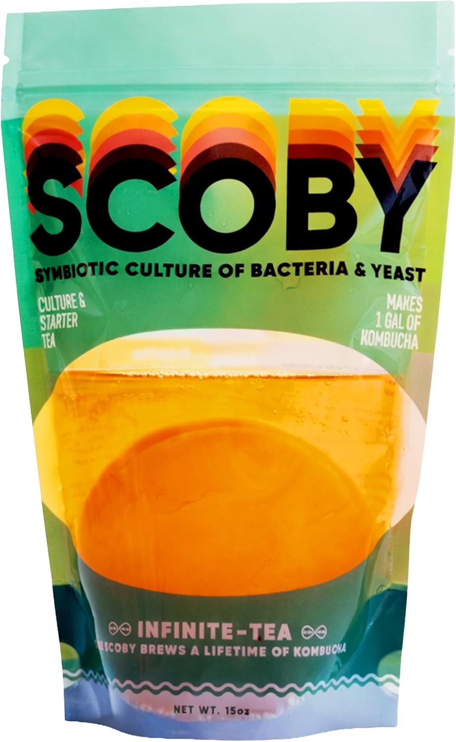 SCOBY and Starter Tea Liquid – Premium Live Culture – Fermentation and Kombucha