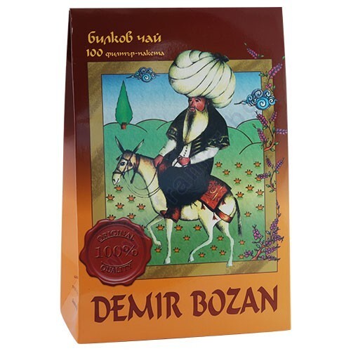DEMIR BOZAN Herbal Tea Immune System Boost Detox Lower Cholesterol 100 tea bags
