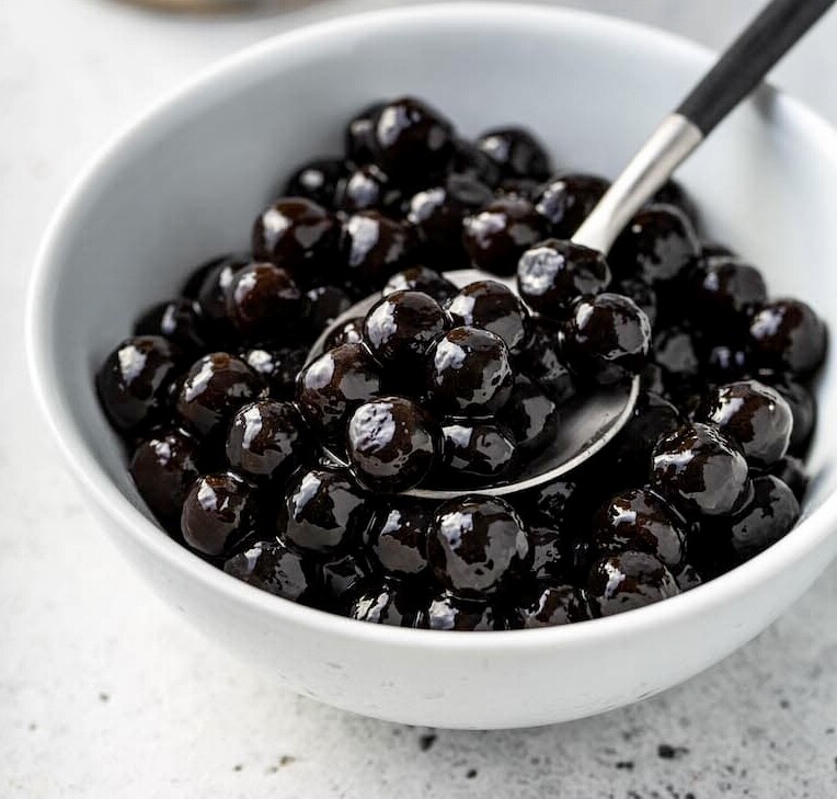 Deluxe TARO Powder Boba Bubble Tea Tapioca Pearls Brown Sugar Syrup DIY KIT