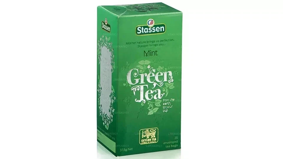 Stassen Mint Green Tea 25 Tea Bags