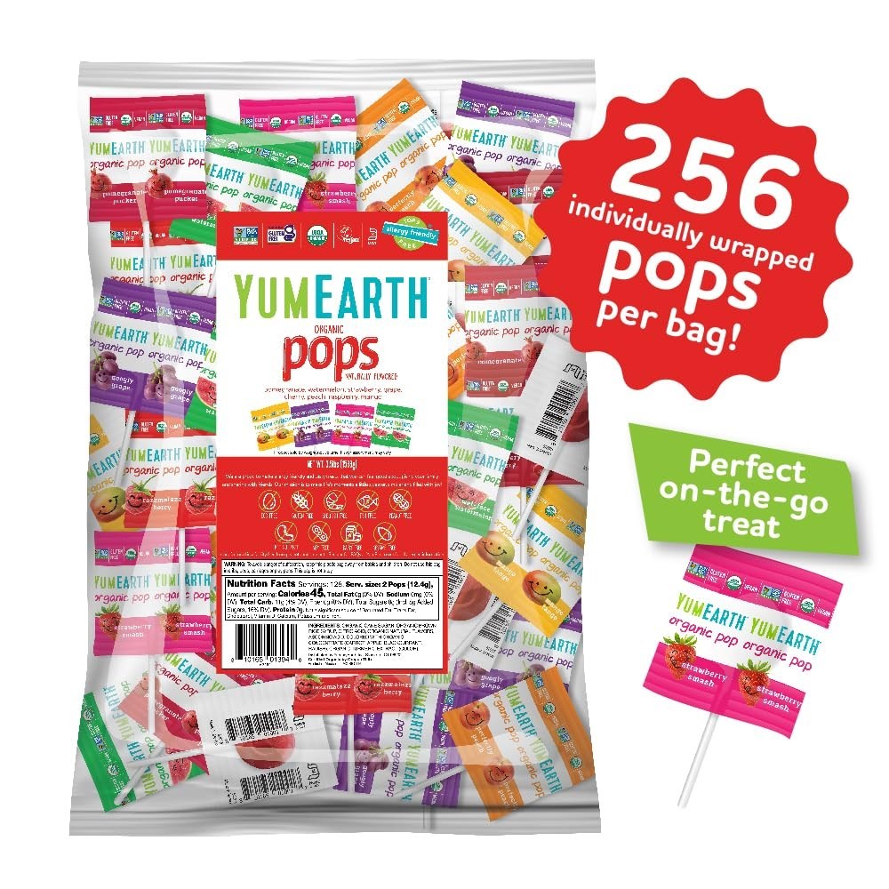 Delicious Organic Pops Variety Pack – Allergy Friendly, Gluten Free Treats