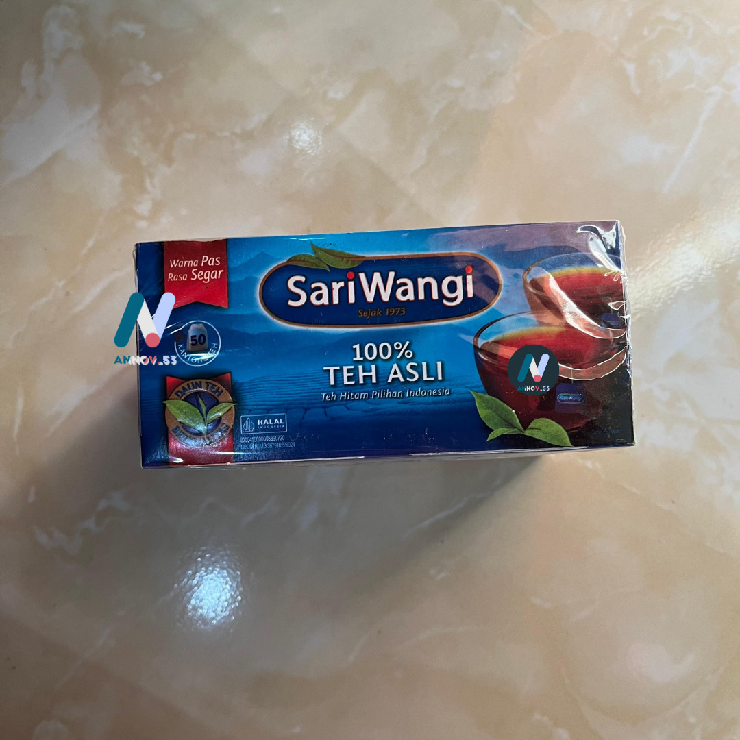 SARIWANGI Premium Black Tea Original Natural Indonesian Fragrance Legendary 2PAX