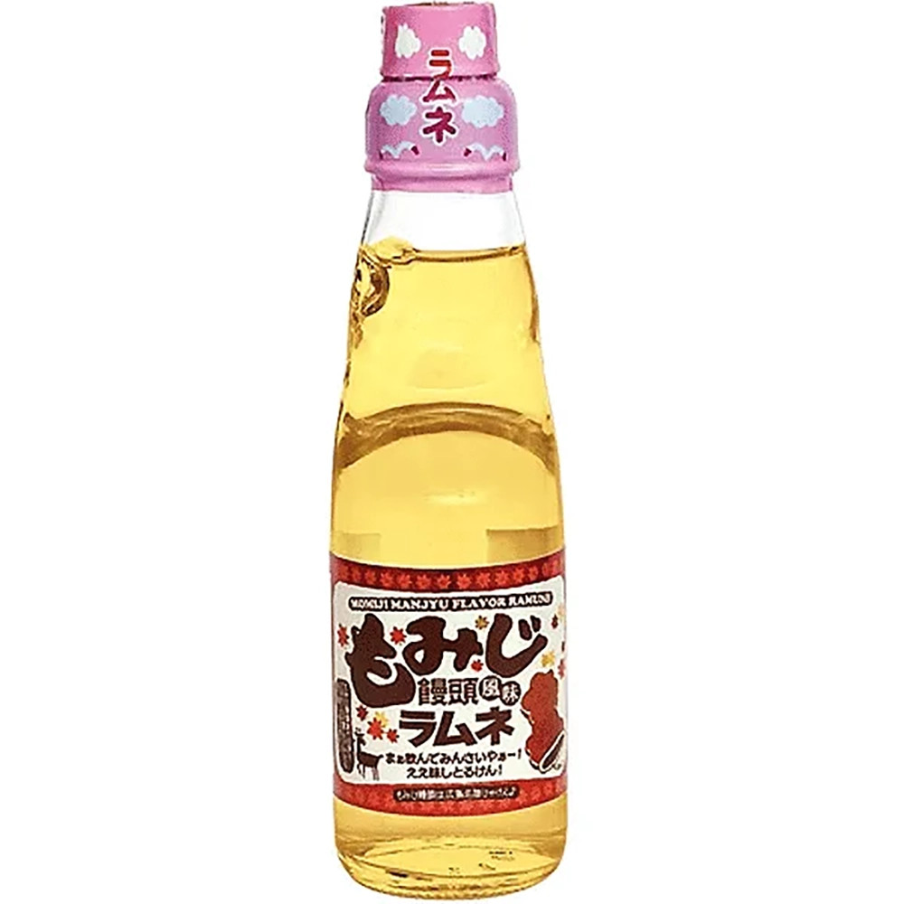 Saito Inryo Momiji Manju Flavor Ramune Soda 200ml