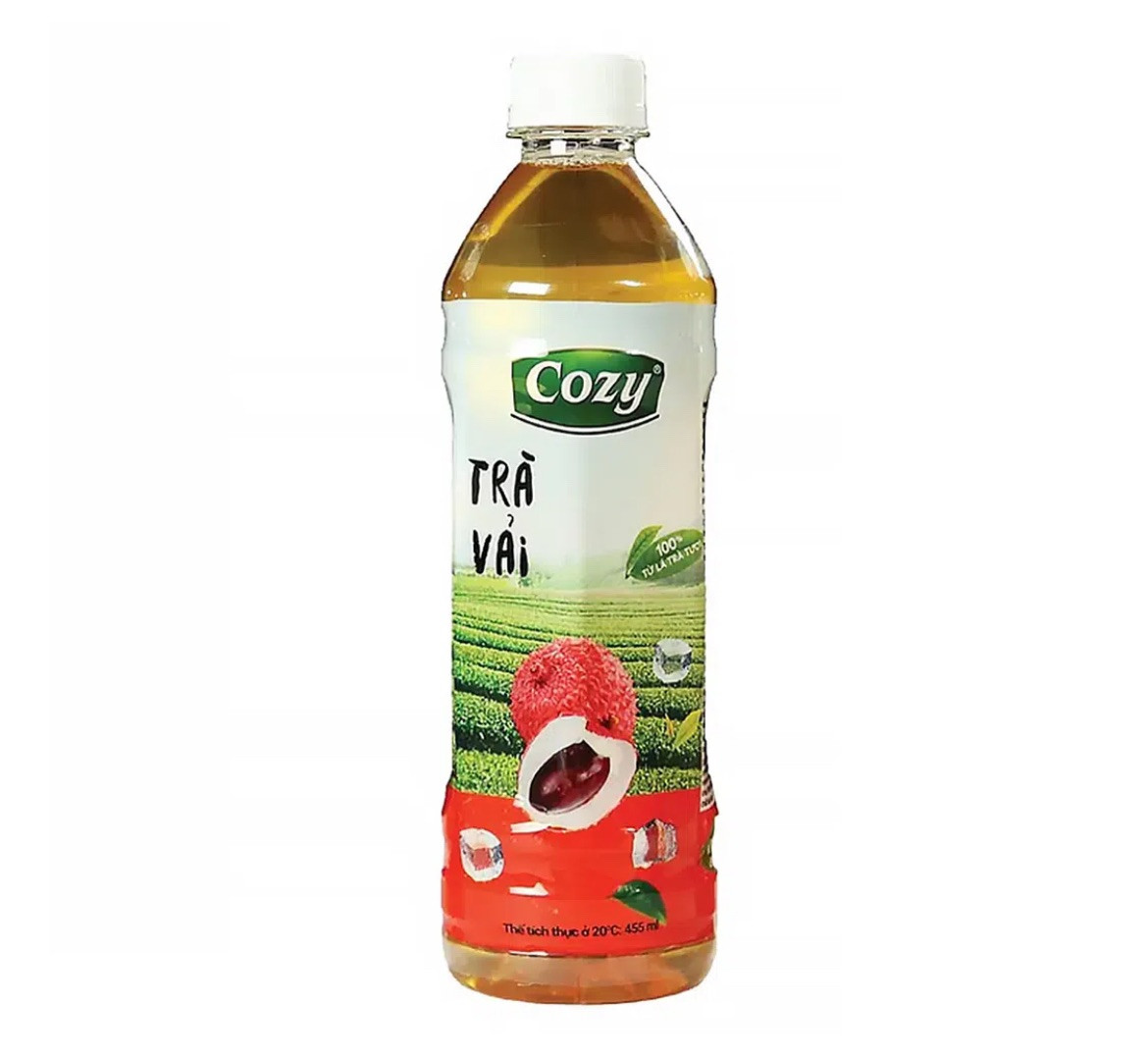 Cozy Lychee Tea 455ml – Pack of 6