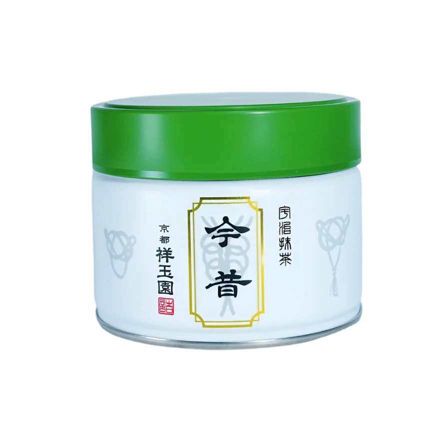Shogyokuen Ima Mukashi Matcha Tea – 100g Can – Japanese Ceremonial Grade