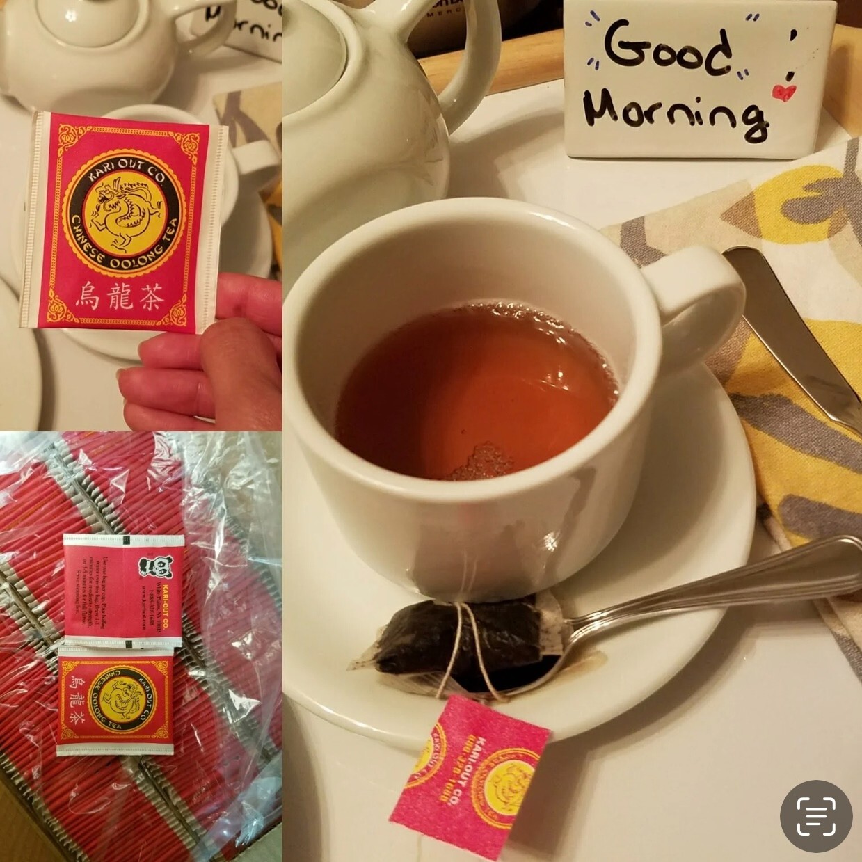 100 Ct Premium Chinese Oolong Tea Bag