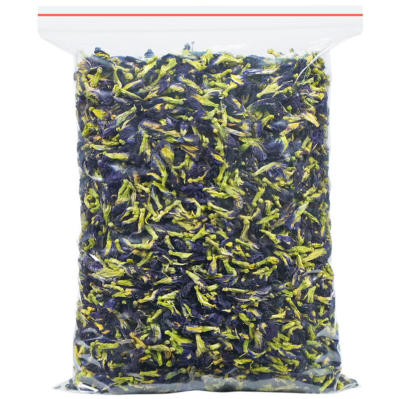 Butterfly Pea Flower Dried Blue Tea Pure 100% Organic Natural Herbal Blue Drink