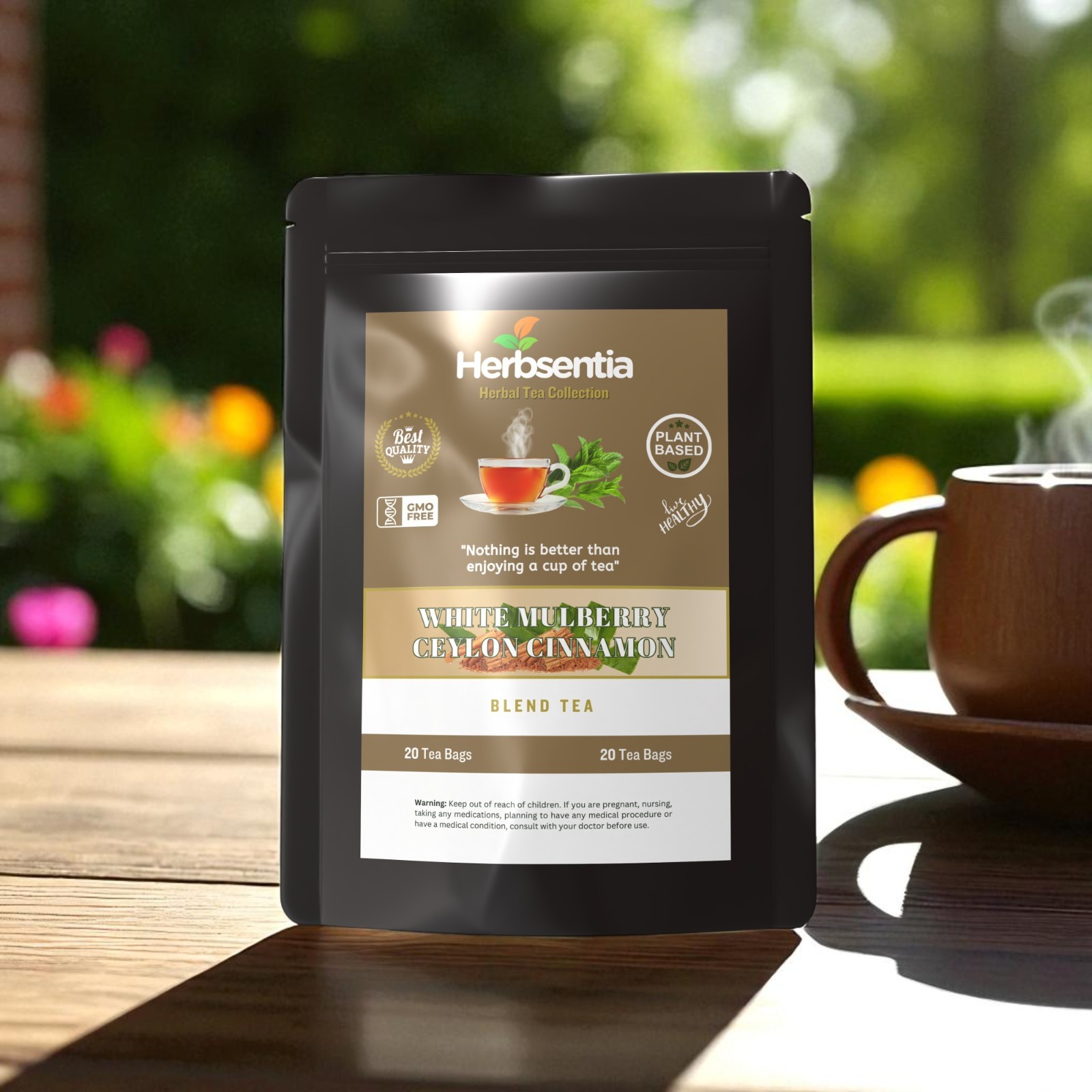 White Mulberry Leaf and Ceylon Cinnamon Tea – Blood Sugar