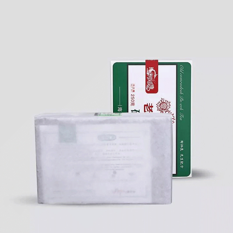 Haiwan Laotongzhi Pu Er 2018 Chinese Tea 9968 Batch 181 Shen Puer Tea Brick 250g