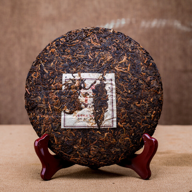 Mengku Rongshi Lincang 2014 Shu Puer Mu Ye Chun 3yr Aged 400g Pu’er Ripe Pu-erh