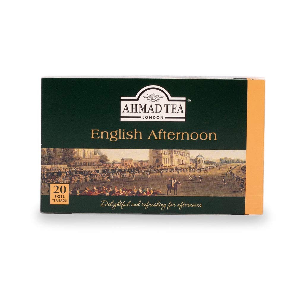 Ahmad Tea Black Tea, English Afternoon Teabags, 20 ct (Pack of 1) – 20 Count