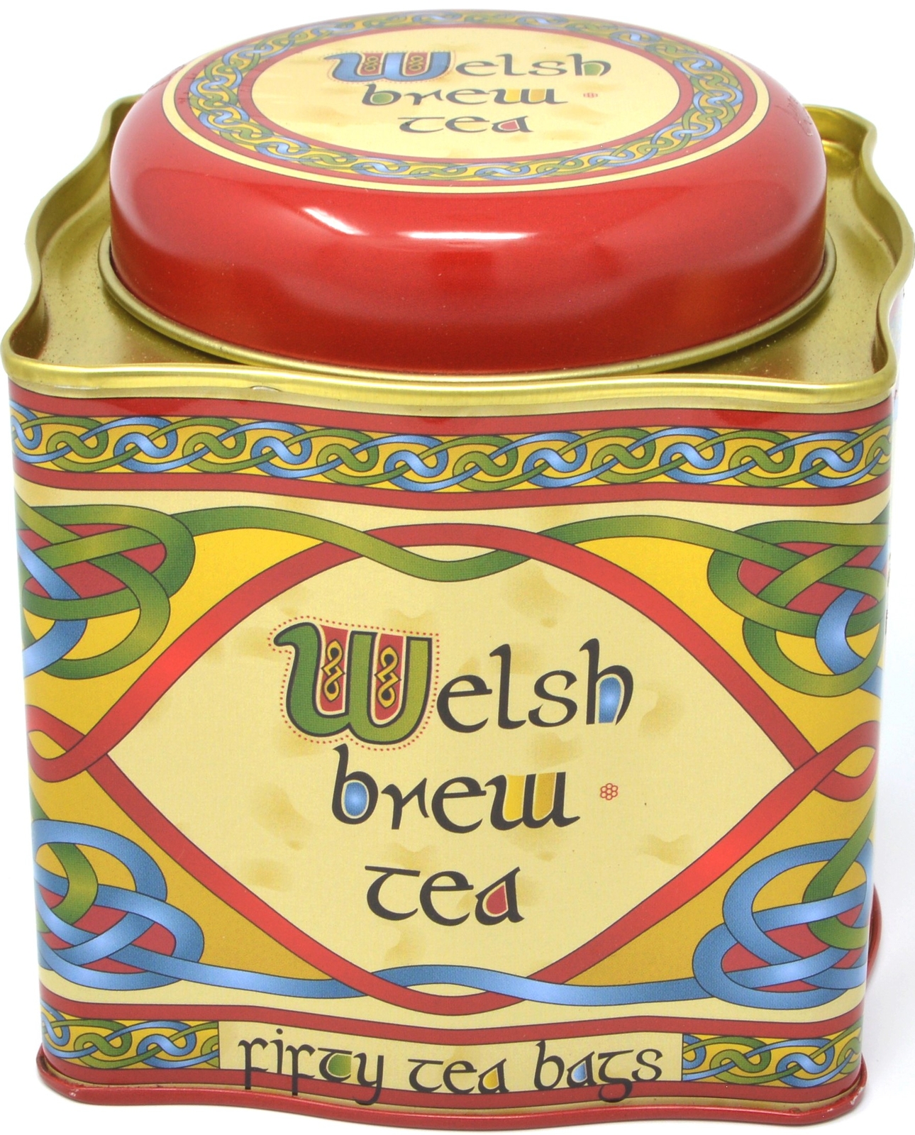Welsh Brew Tea by Royal Tara 50 Teabags Reusable Tin