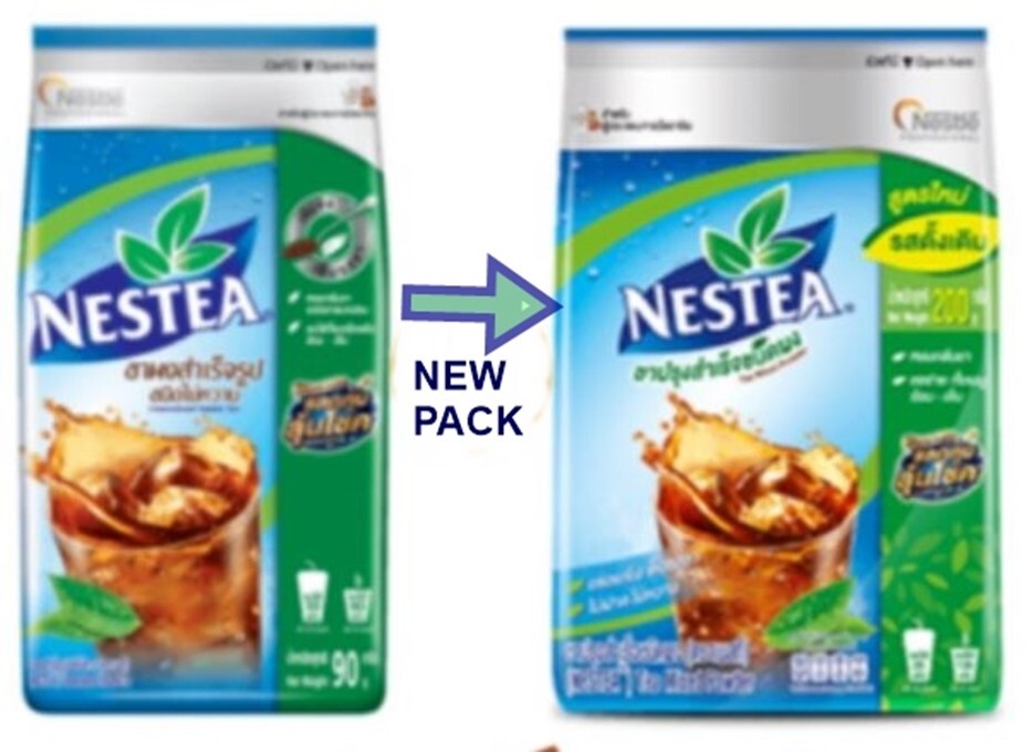 10 x 200 g. Nestle Nestea Unsweetened Instant Thai Tea Drink No Sugar