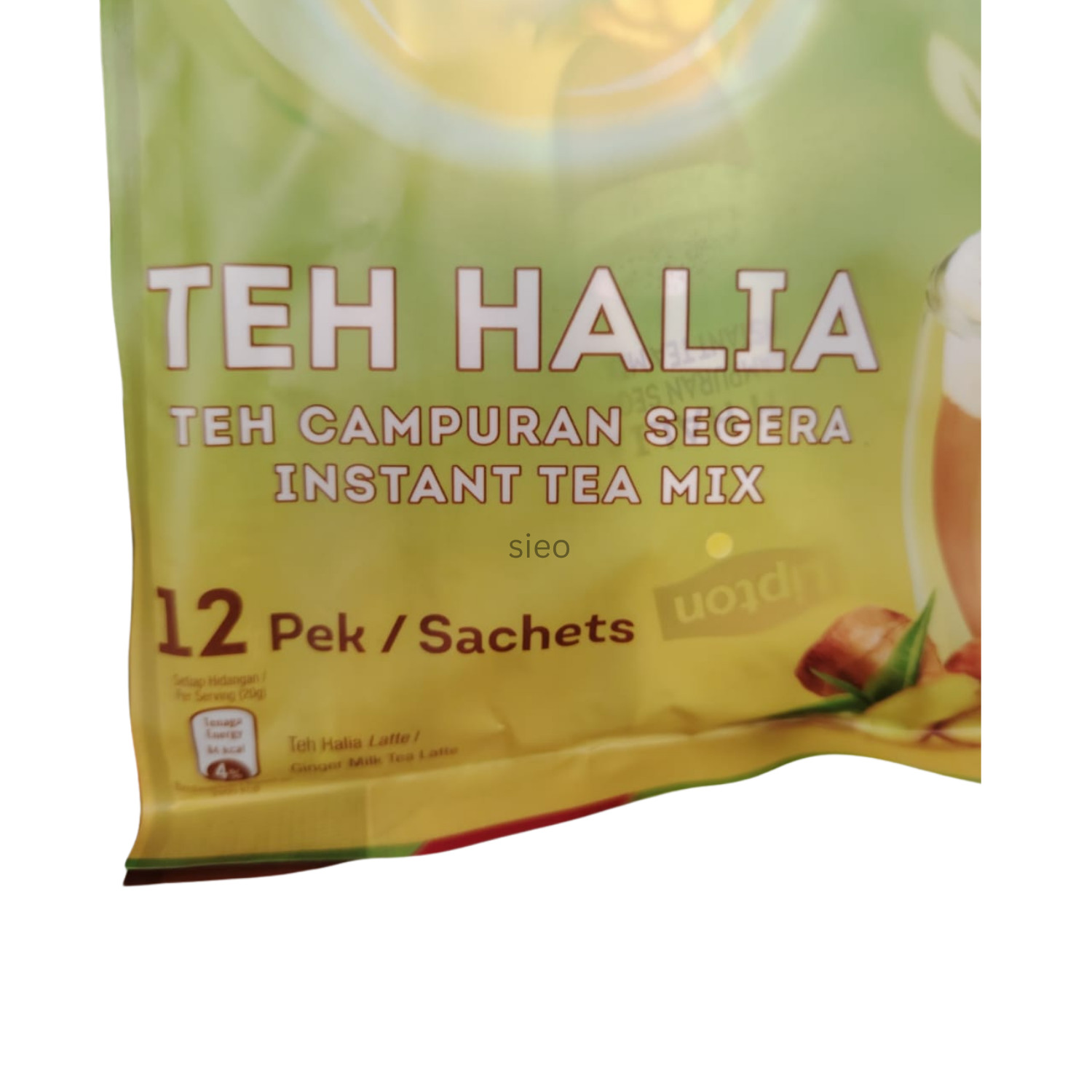 Lipton Ginger Milk Tea Latte 12 Sachets 240g Instant Tea Mix Halal Malaysia