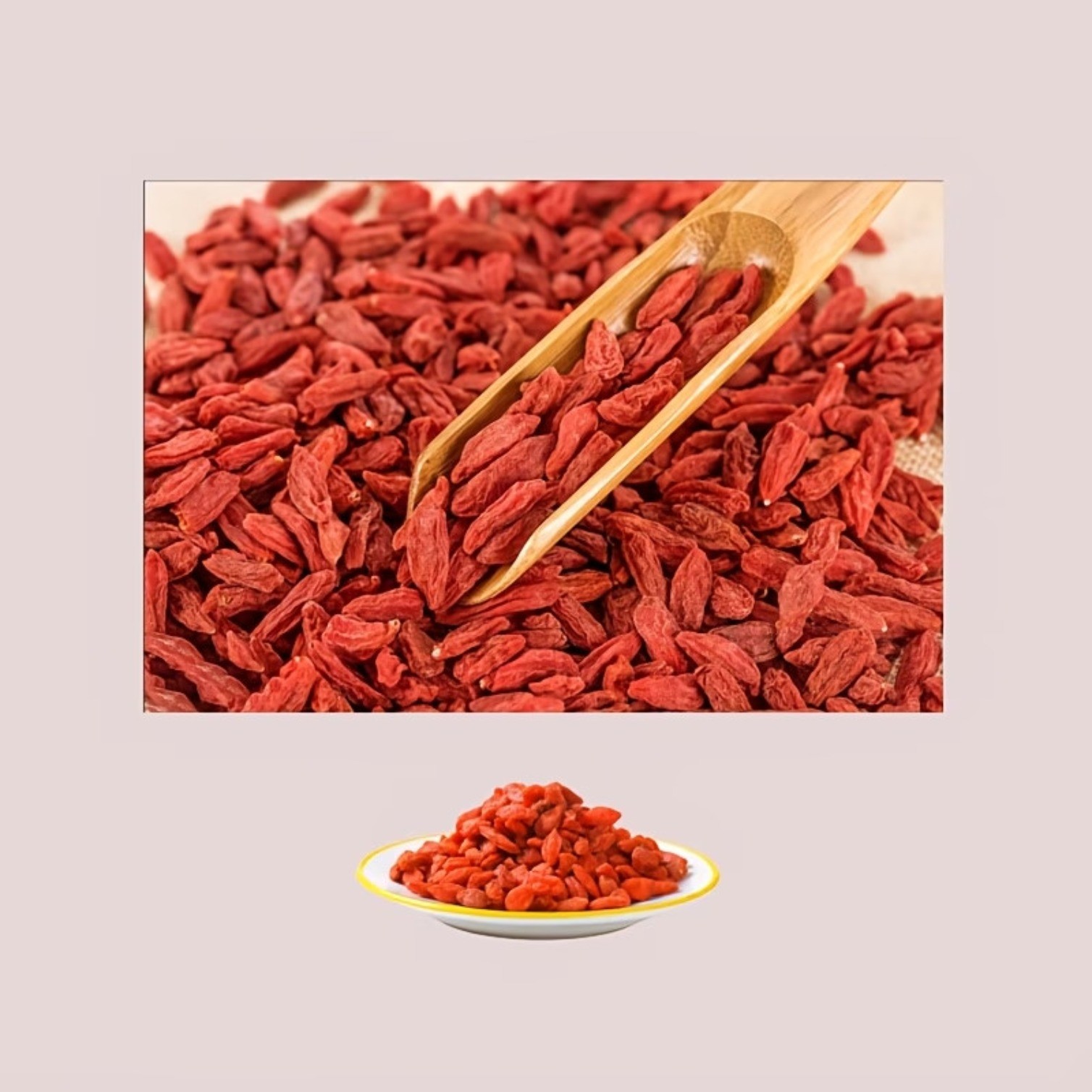Natural High-Quality Goji Berry Powder Fine Texture and Rich Flavor Vegan