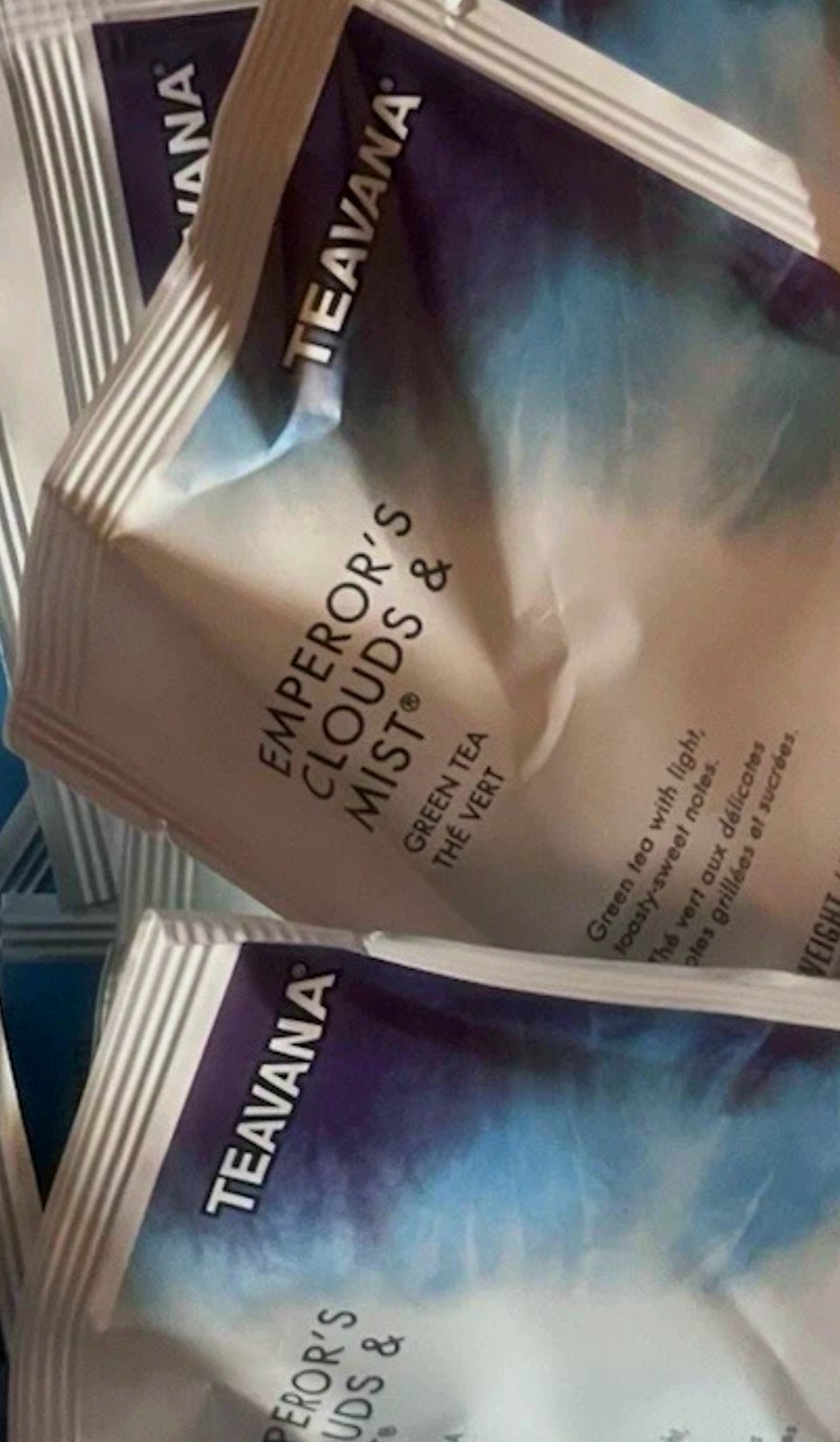 🐲 NEW! FRESH 2024 STARBUCKS TEAVANA 10 EMPEROR’S CLOUDS & MIST SACHETS TEA BAGS