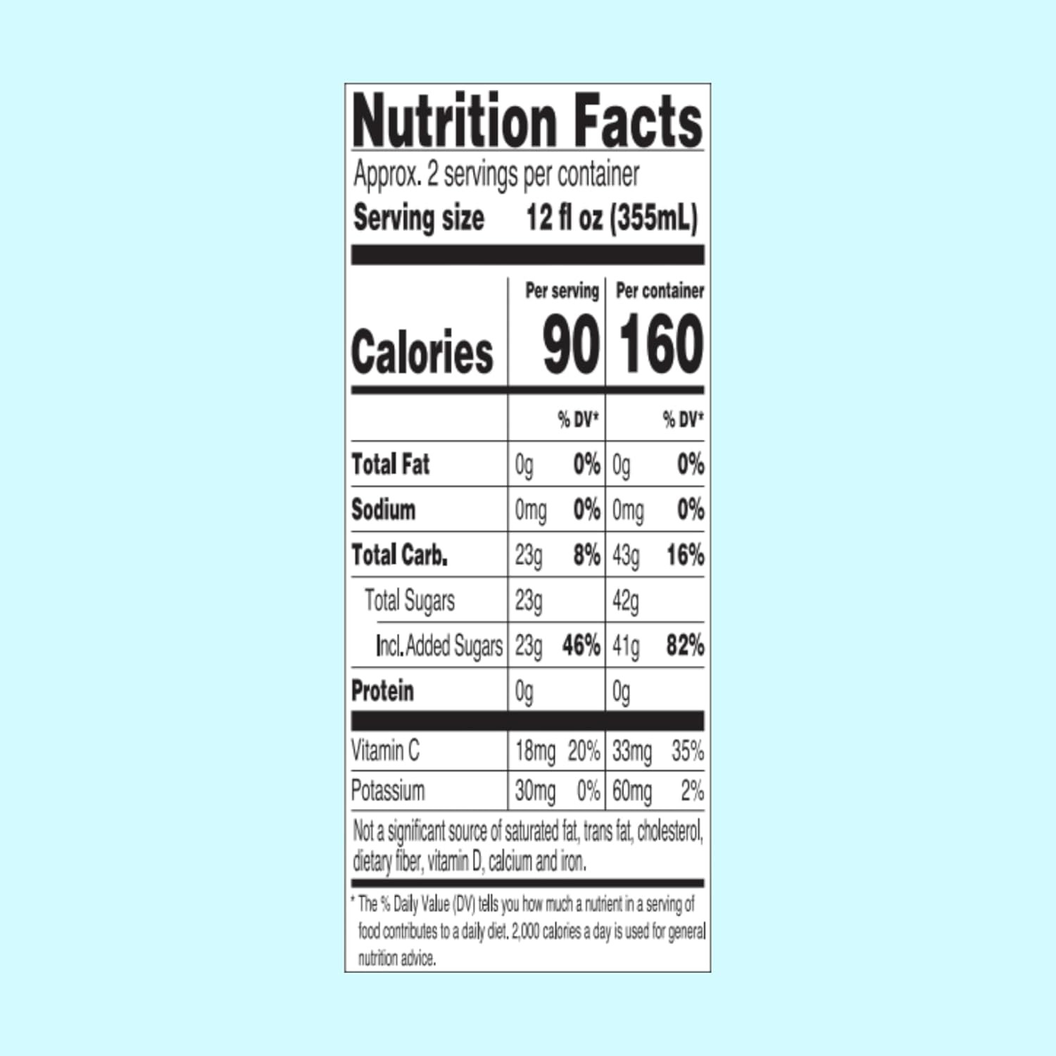 AriZona Black and White Tea – Big Can, 22 Fl Oz (Pack of 12)