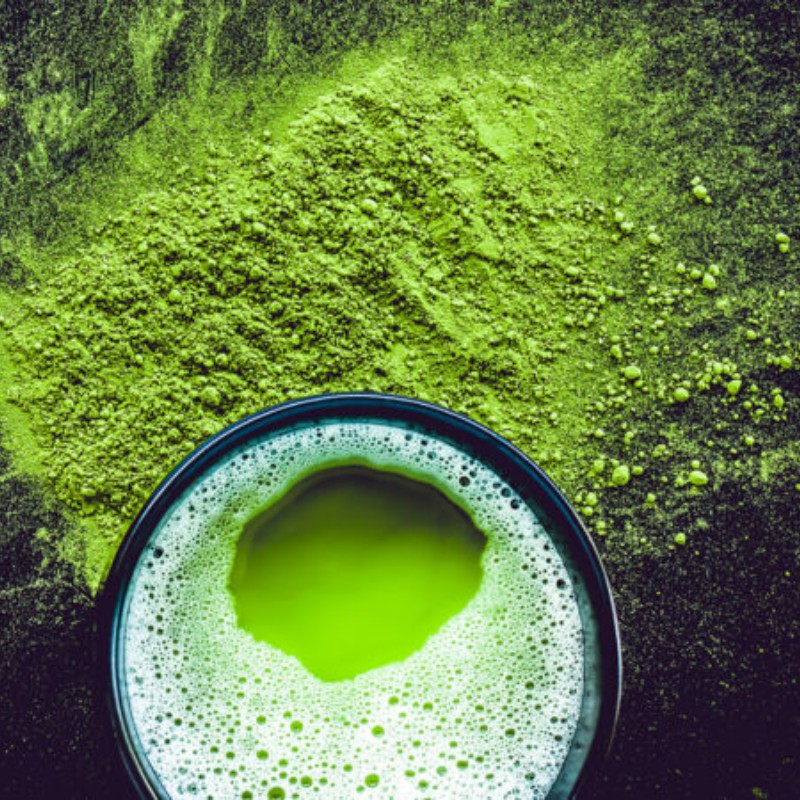 Premium Organic Matcha Green Tea Powder 100g Flavor Matcha Latte Morning Drink