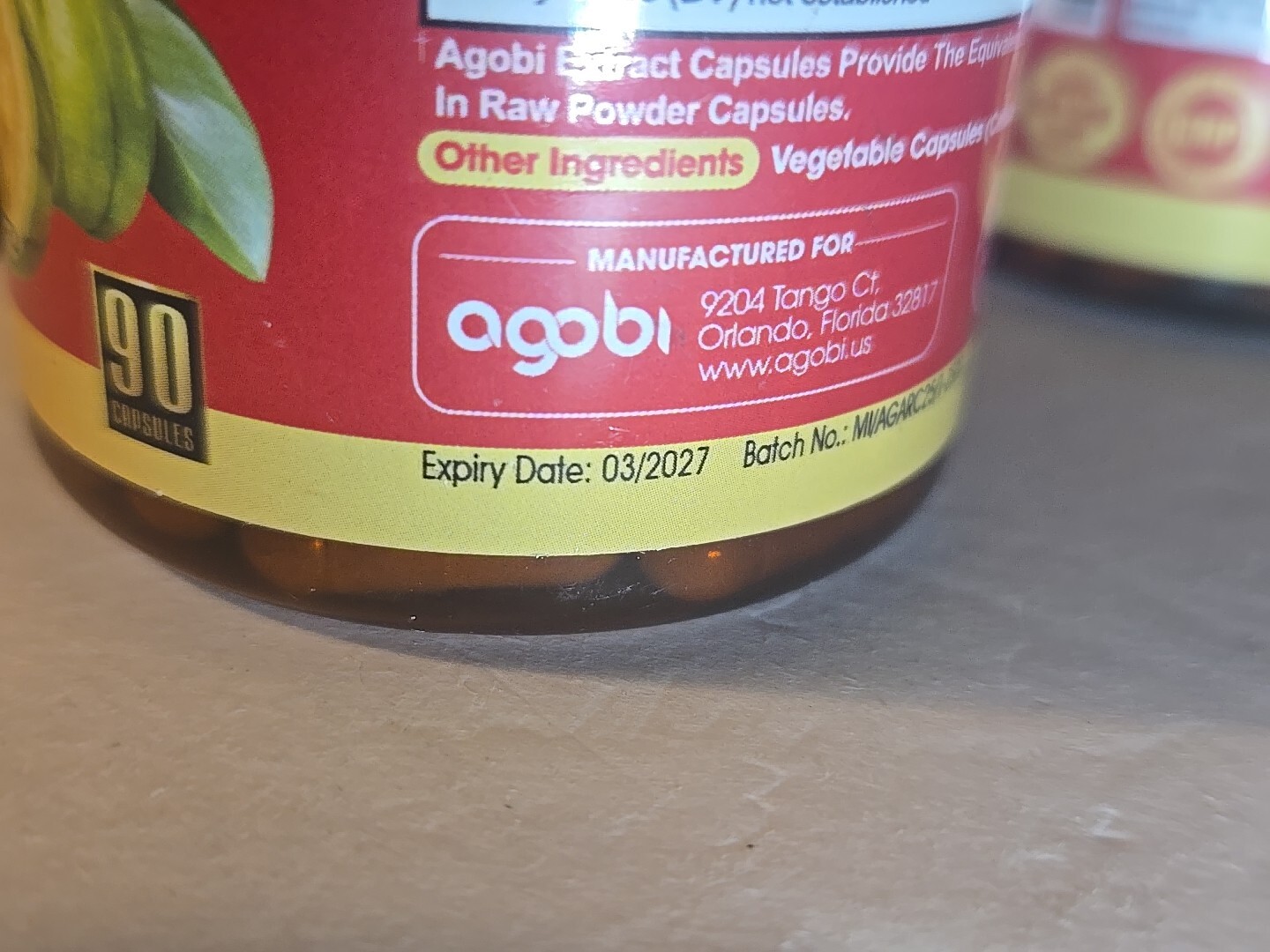 Garcinia Cambogia Caps: Extra Strength Appetite Suppressant, Fat Metab, Exp 3/27
