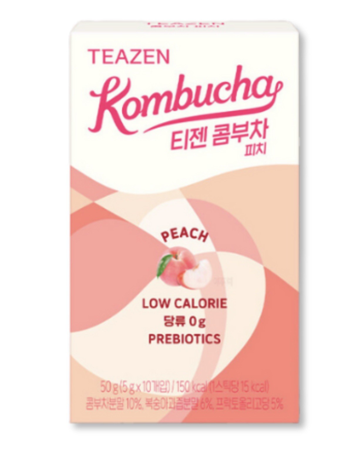 TEAZEN Kombucha Peach Tea 5g * 10ea final sale+ gift !