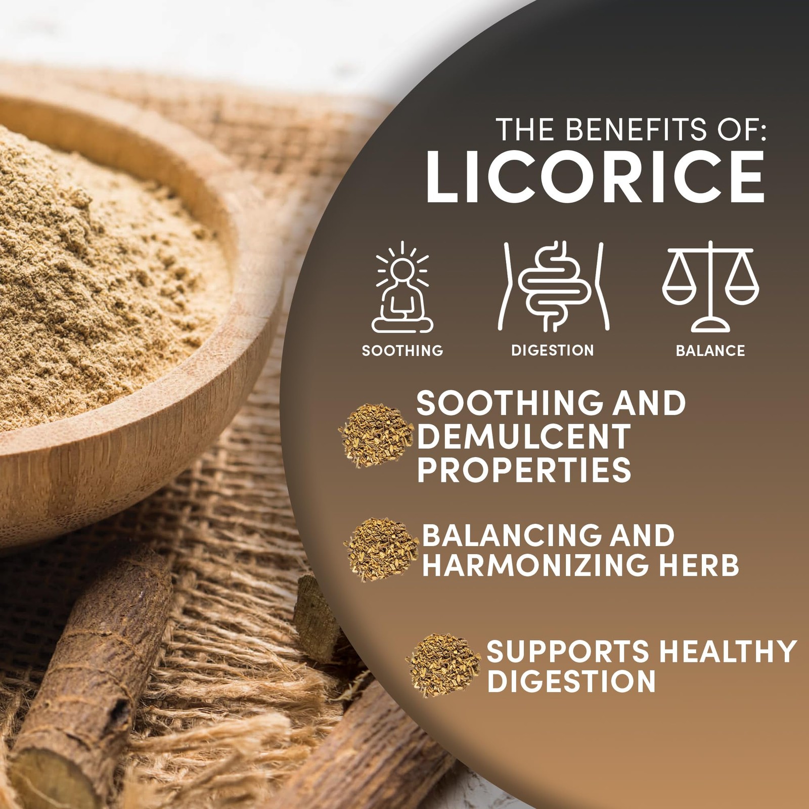 Organic Licorice Root – 8 oz – 100% Glycyrrhiza glabra –Palo Dulce, Regaliz –…