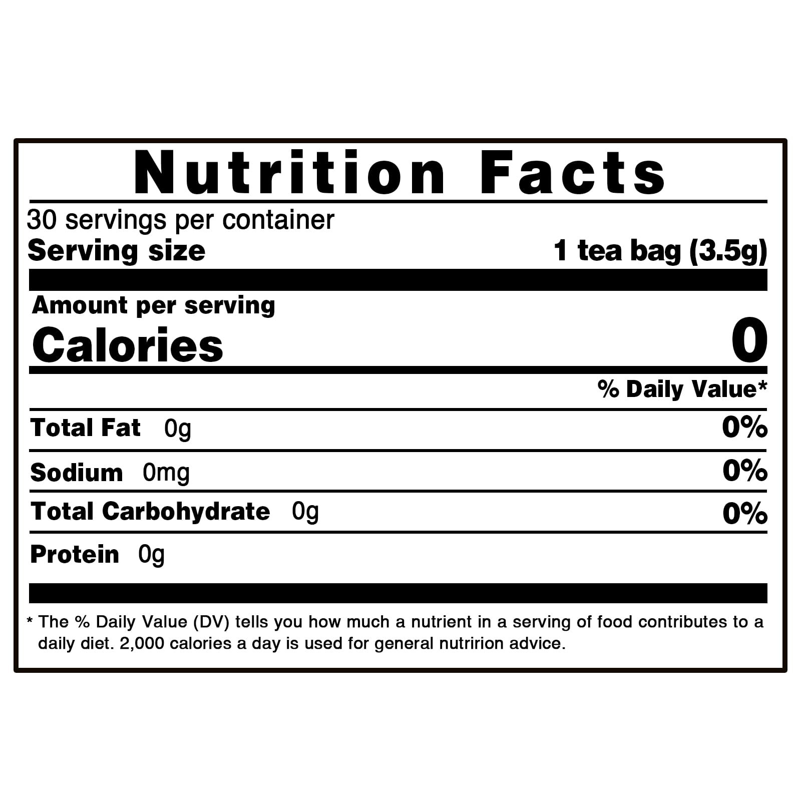 TEARELAE – White Mulberry Leaf Tea Bags, 30 Count – 30 (Pack of 1)