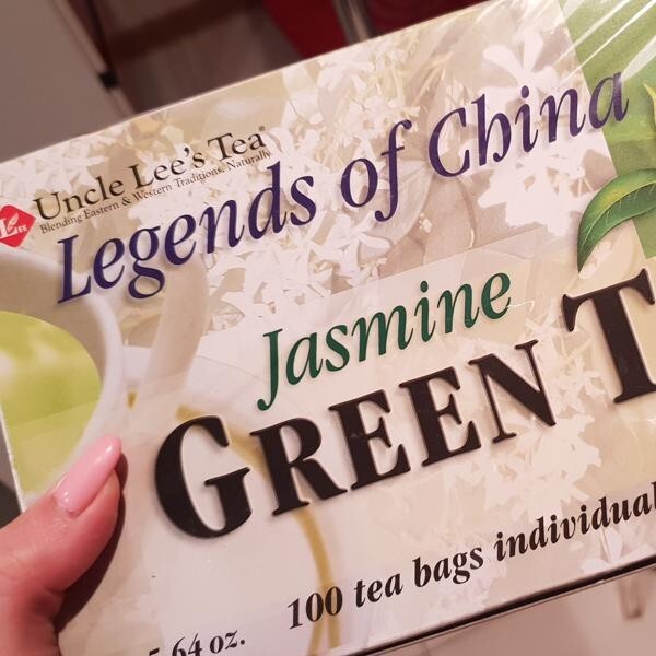 Uncle Lee’s Tea, Jasmine Green Tea Tea Bags Individually Wrapped 100 Ct.