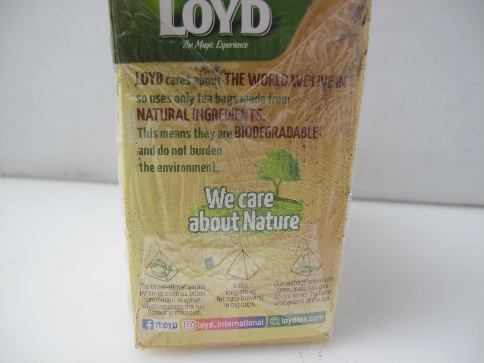 LOYD TEA Popular European Fruit Cranberry & Ginger Poland
