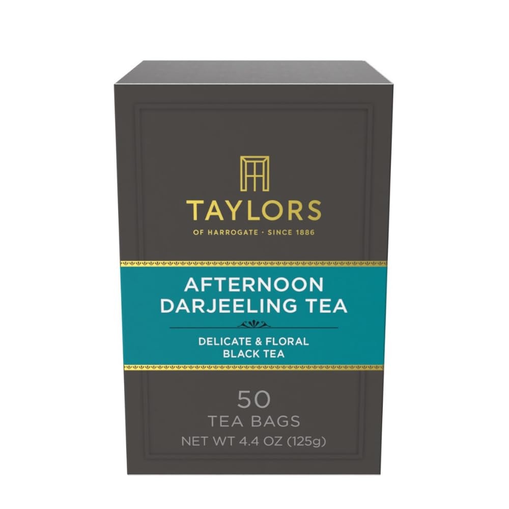 Darjeeling Black Tea Delicate Floral Caffeinated Teabags