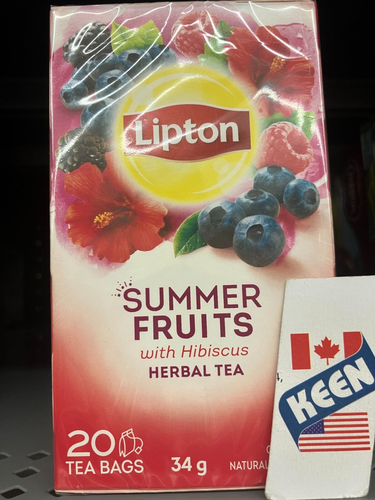 Lipton Summer Fruit Tea 34 g 20 Tea Bags, Exp:2026JN08