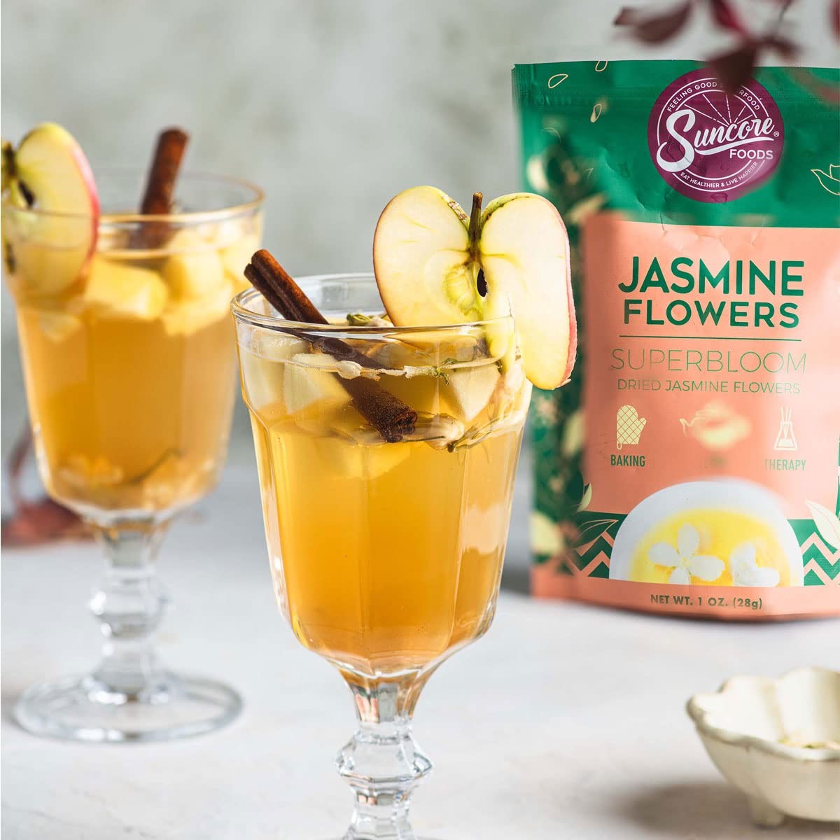 Dried Jasmine Flowers Edible Culinary Tea Baking Decor Bath Crafts 1oz