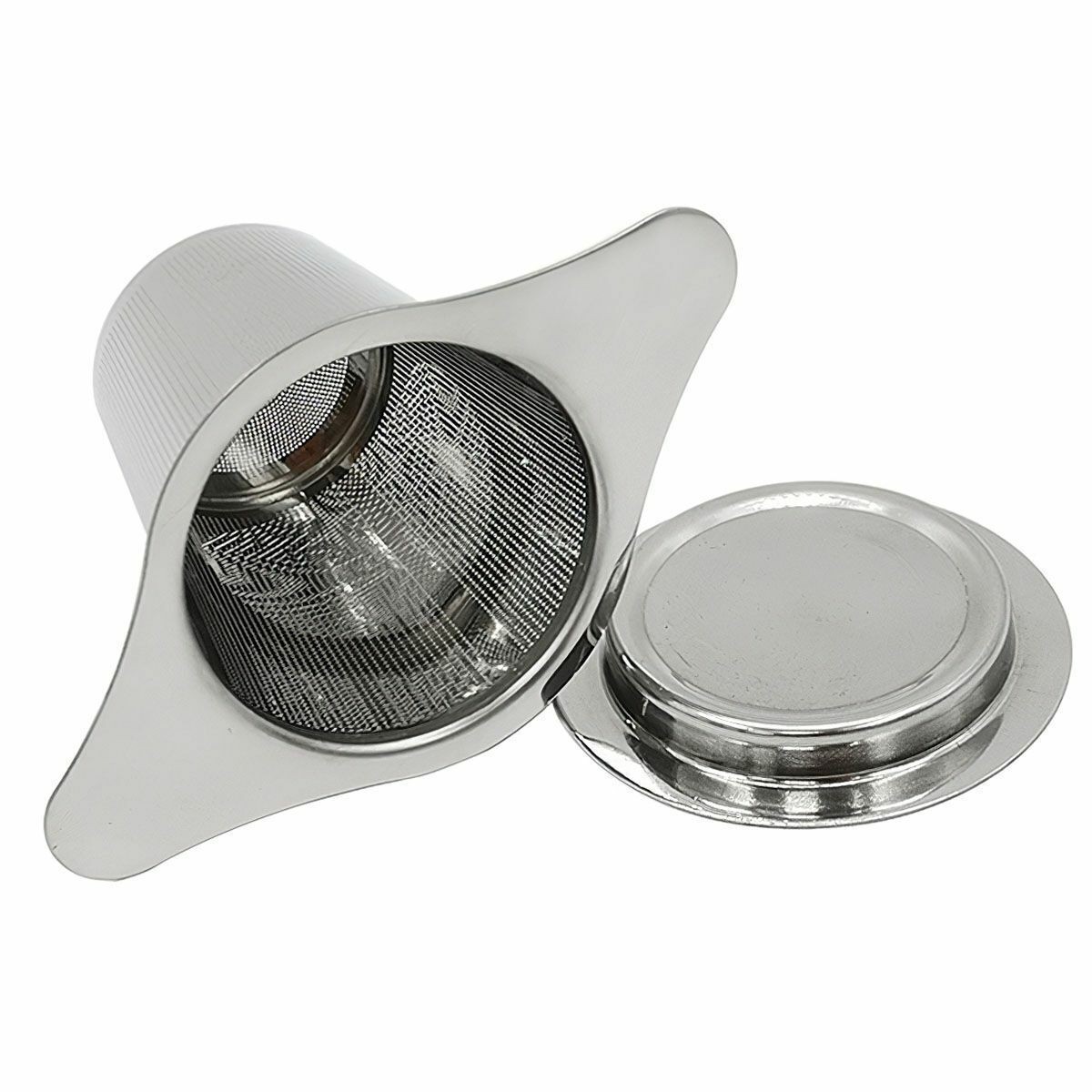 2Pcs Stainless Steel Mesh Tea Infuser Reusable Strainer Loose Tea Leaf Filter us