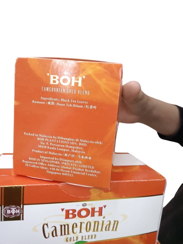 ‘BOH” BLACK TEA Cameronian Gold BlendH ( 3 boxes X 20 tea bags )