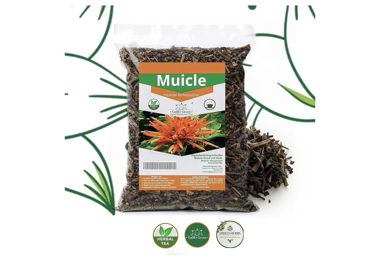Muicle Mexican Honeysuckle 4.1 oz Herbal Tea 100% Natural Herbs (T-56)