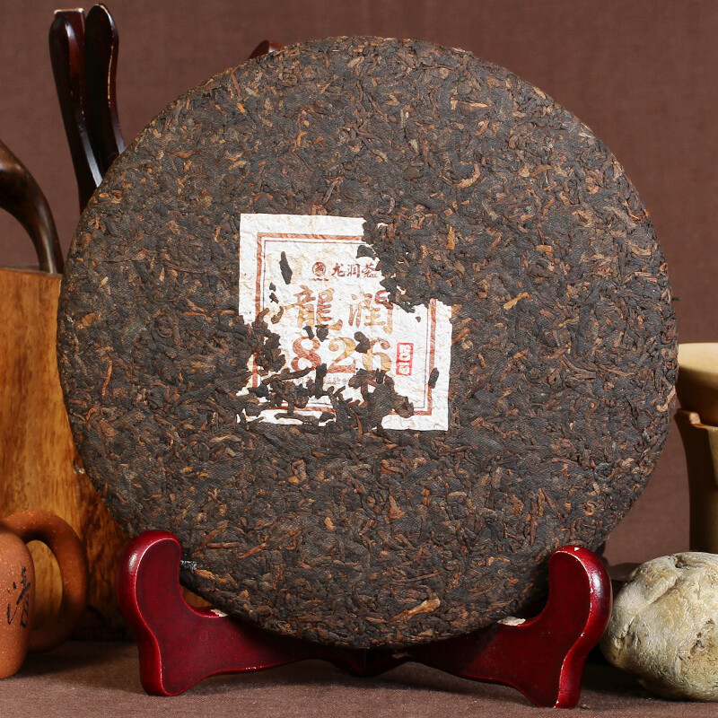 Longrun 826 * 2014 Yunnan Ripe Puer Tea Cake LinCang Old Tree 357g Shu Pu-erh