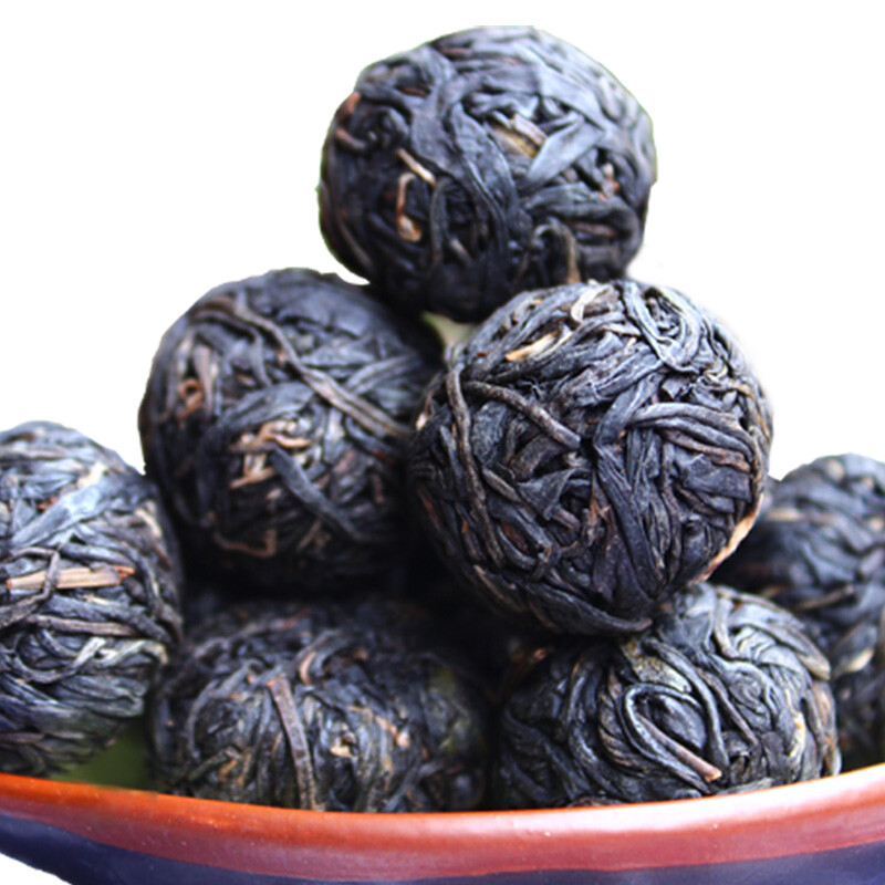 Jing Mai Zi Juan Long Zhu Pu-erh Tea Tuo 250g Raw Puer Tea Pu’er Purple Leaf