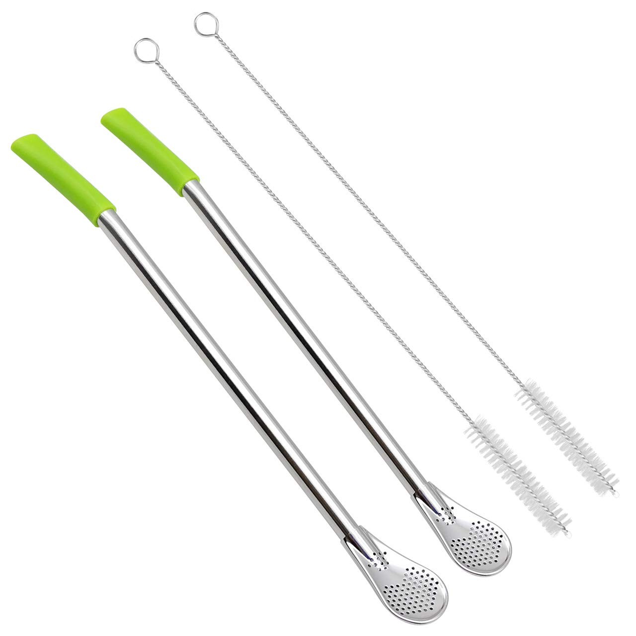 GFDesign 8.3 Inches Long Yerba Mate Bombilla Gourd 8.3″, Stainless Steel
