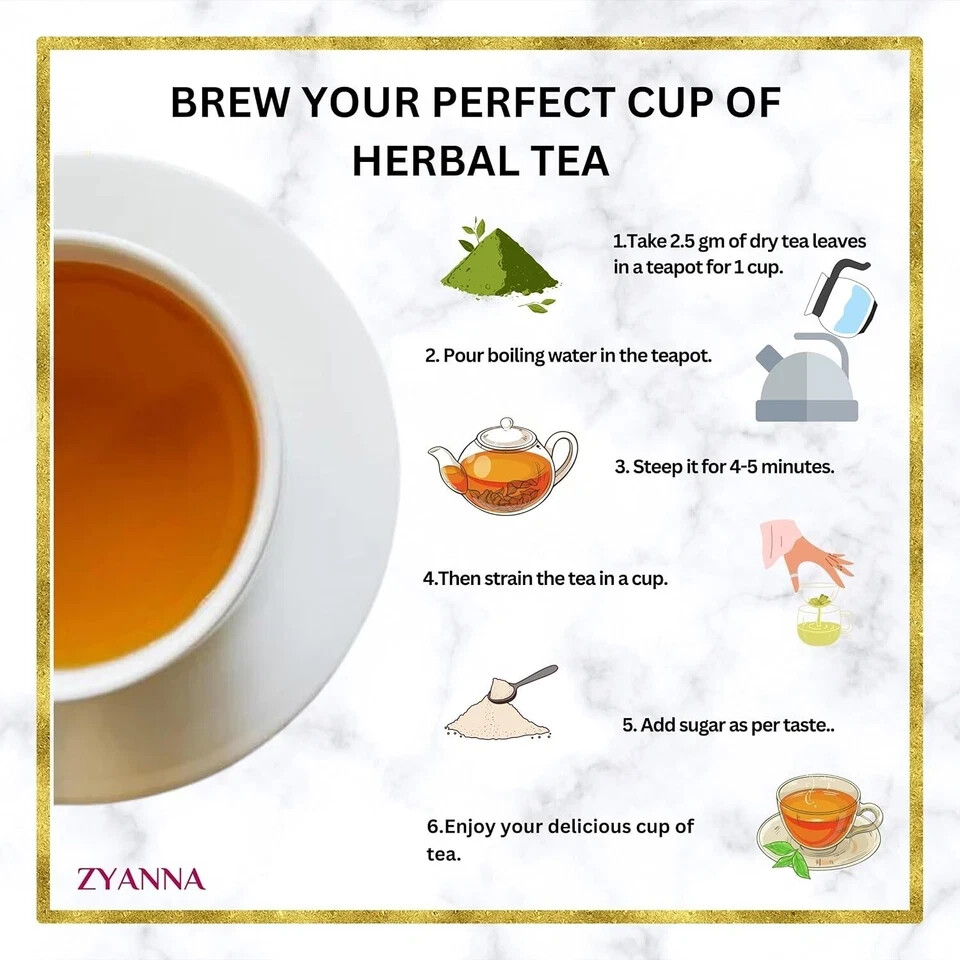 Zyanna Licorice Tea – Premium Green tea 100g Free Free Shipping World Wide